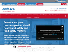 Tablet Screenshot of envesca.co.uk